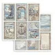 Stamperia 2-seitiges 12x12 Designpapier - Silent Sea - 6 Cards