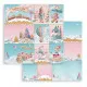 Stamperia 2-seitiges 12x12 Designpapier - Candy Christmas - Cards