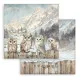 Stamperia 2-seitiges 12x12 Designpapier - The Owl's House - Owls