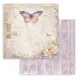 Stamperia 2-seitiges 12x12 Designpapier - Quiet Days - Butterfly