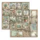 Stamperia 2-seitiges 12x12 Designpapier - Herbarium Silvae - Frames