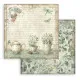 Stamperia 2-seitiges 12x12 Designpapier - Herbarium Silvae - Teacup