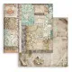 Stamperia 2-seitiges 12x12 Designpapier - Gardens of Time - Mixed Patterns