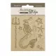 Stamperia Decorative Chips - Songs of the Sea - Mermaid