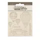 Stamperia Decorative Chips - Timeless - Air Balloons