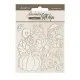 Stamperia Decorative Chips - Whispering Woods - Pumpkin