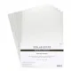 Spellbinders - Treasured Cardstock - Silver Mirror Metallic - 8,5x11 Inch