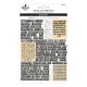 Spellbinders - Rub-Ons - Turn the Page - Noted Details by Esther Glas