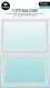 Studio Light - Essentials Cutting Dies - Torn Edge Cutting Die - Folded Card Rectangle