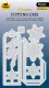 Studio Light Cutting Die - Essentialss Nr. 555 - Snow Tag