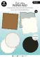 Studio Light A4 Die-Cut Card Shapes - Naturals and Essentials - for 152x152mm Cards Essentials Card Making Pad