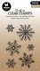 Studio Light - Christmas Clear Stamp - Snowflakes