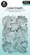 Studio Light - Clear Stamps - Leaf Background
