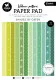 Studio Light - Vellum Pattern Paper Pad - Shades of Green