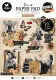 Studio Light - Die-Cut Paper Pad - Grunge Elements