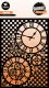 Studio Light - Masks / Stencils - Grunge Collection Nr. 334 - Clocks & Grid