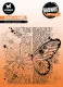 Studio Light Clear Stamps - Grunge Collection Nr. 402 - Floral Butterfly