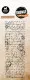 Studio Light - Clear Stamps - Grunge Collection - Script Background