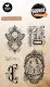 Studio Light - Clear Stamps - Grunge Collection - Vintage Butterfly