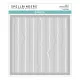Spellbinders - Stencil - Beautifully Imperfect - Tattered Stripes