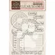 Stamperia Clear Stamps - Create Happiness Christmas - Weekly Planner