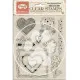 Stamperia Clear Stamps - Family - Hearts
