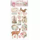 Stamperia Chipboard - Pink Christmas
