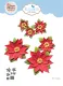 Metal Cutting Die - Festive Holly - Poinsettia