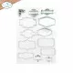 Clear Stamps - Layered Labels