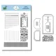 Cutting Dies & Clear Stamps - Rest & Relaxation - Layered Tags