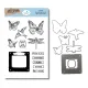 Cutting Dies & Clear Stamps - Beautifully Worn - Where Wings Wander