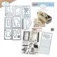 Cutting Dies & Clear Stamps -Movie night - ATC Special