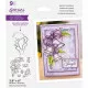 Clear Stamps and Die Set - Xmas Floral Spray Ring Out Those Bell