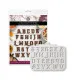 Katy Sue Designs - Silicone Mould - Gothic Font Uppercase Alphabet