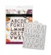 Katy Sue Designs - Silicone Mould - Iron Alphabet
