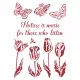 Stamperia A4 Stencil - Romantic Garden House Tulips