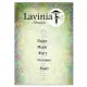 Lavinia Clear Stamps - Mailbox Names