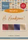 Paper Pad A5 - Hi Handsome! - Metallics