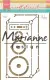 Craft Stencil - Music Lautsprecher von Marleen