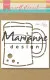 Craft Stencil - Bierkrug von Marleen