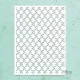 Mintay Kreativa 6x8 Stencil - Checkered Plate