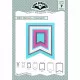 Karen Burniston Die - Banners Crosshatch