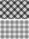 Cling Stamps by Tim Holtz - Perfect Plaid