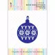 Dress My Craft Dies - Knitted Christmas Ornaments