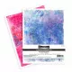 Stampendous Quick Card Backgrounds - Pink & Blue Splash