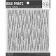 Hero Art Cling Stamps - Rain Texture Bold Prints