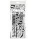 Tim Holtz Mixed-Media Stamps & Stencil - Set #21