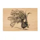 House-Mouse Wood Mount Stamp - Bouquet for You