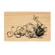 Wood Mount Stamp - House-Mouse Party Parade - Party Streamers
