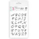 Clear Stamps - Moonlight Uppercase Alphabet